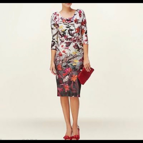 phase eight piper printed dress